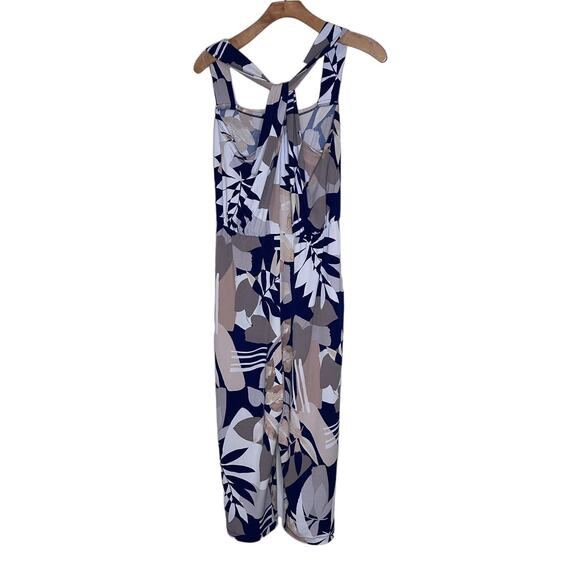 NWT Clara Sun Woo Grecian Halter Pocket Jumpsuit size X-Large - Picture 5 of 10